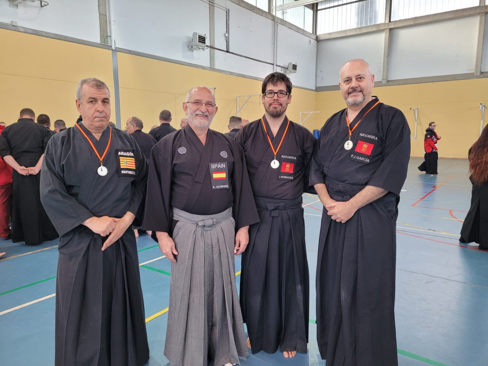 Navarra estuvo representada en el Campeonato de España de Kendo-Iaido 23-04-22